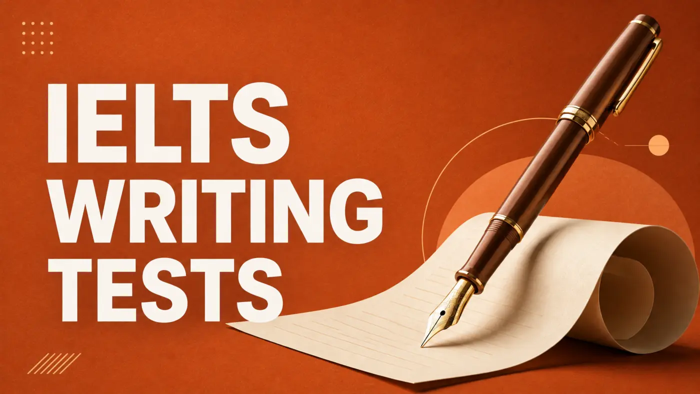 IELTS Writing — перьевая ручка